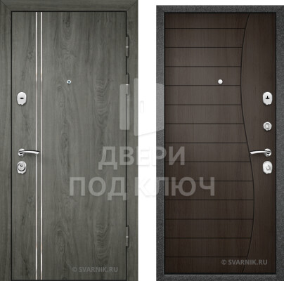 Металлическая входная вторая дверь для офиса ДПК-2446