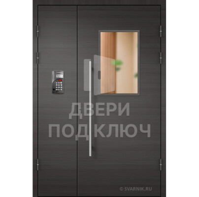 Подъездная дверь с двухсторонней отделкой МДФ 10 мм ДПК-13868